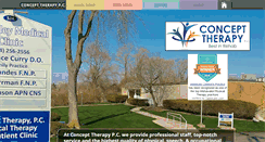 Desktop Screenshot of concepttherapypc.com